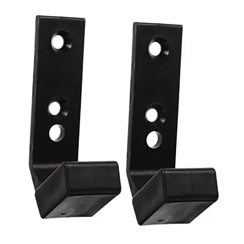 Produktbild: Toddmomy 2 Stück Langhantelständer-Halterungen Für Regale Kleiderständer Wandhalterung Fitnessgeräte Für Zuhause Wandmontage Squat Rack Fitnessstudio Aufbewahrungsregal