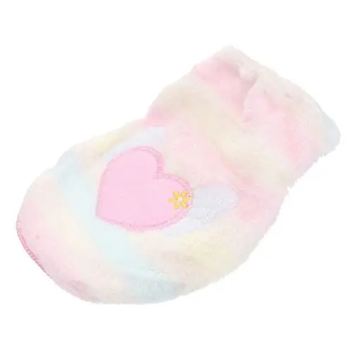 Produktbild: Toddmomy 2st Hamsterkleidung Hund-Strampler Hunde-kätzchen-welpen-Outfits Fleeceweste Für Hunde Hasenweste Kleider Für Den Winter Haustiermantel Für Kaltes Wetter Winterkleidung Jacke