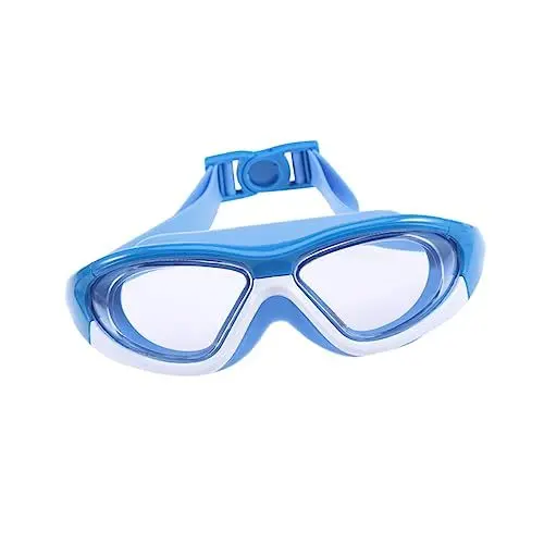 Produktbild: Toddmomy 2st Schutzbrille Über Spezifikationen Klare Brillengläser Keine Undichten Schwimmbrillen Anti-spucke-brille Uv-brille Für Uv-lichtschutz Ohrstöpsel Beiläufig Kind