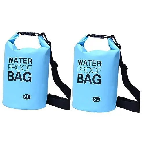 Produktbild: Toddmomy 2st Schwimmer Sicherheits-trockensack Aufblasbare Schwimmtasche Schwimmsack Boje Reise-wasserbeutel Camping-wassersack Schwimmende Trockensäcke Werkzeug Gittergewebe Reisen