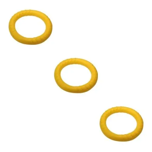Produktbild: Toddmomy 3St Hundebiss Spielzeug Dog chew Toy hundekauspielzeuge Eva-Spielzeug hundespielzeuge Hundering Spielzeug Ringspielzeug für Haustiere Hundetraining Frisbeescheibe