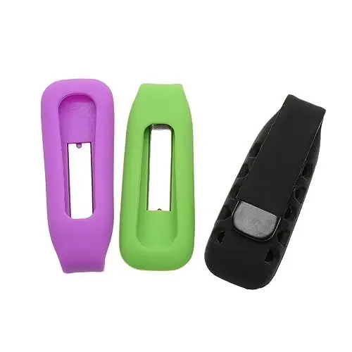 Produktbild: Toddmomy 3 STK Schrittzähler Silikonclips Band Fall Eins EIN Clip Ersetzen Tracker-ersatzclip Silikon-Tracker-Clip Tracker-tastenclip Sport-silikonclips Ersatzclips Halter Mit Deckel