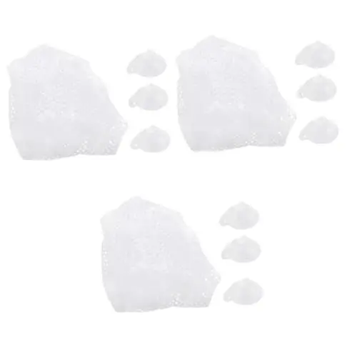 Produktbild: Toddmomy 3 STK Spielzeugnetz Tierische Hängematte Spielzeug Für Kinder Kuscheltier-hängematte Spielzeughängematte Stoffhunde Für Kinder Plüschtiere De Porristas Baby Lagerung Weiß Teddybär