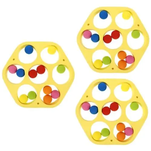 Produktbild: Toddmomy 3 Sets Wasserspielzeug Kreatives Pool Wurfspiel Lustiges Sommer Pool Wurfspielzeug Aus Kunststoff Vielseitiger Pool Wurfball Kreativer Pool Wurfball Kreativer Pool Wurfball