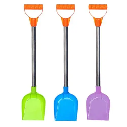 Produktbild: Toddmomy 3 Stück Strand-Schneeschaufel Für Kinder Winterschaufel Schneeräumungswerkzeuge Schaufeln Zum Graben Von Schnee (Zufällige Farbe)