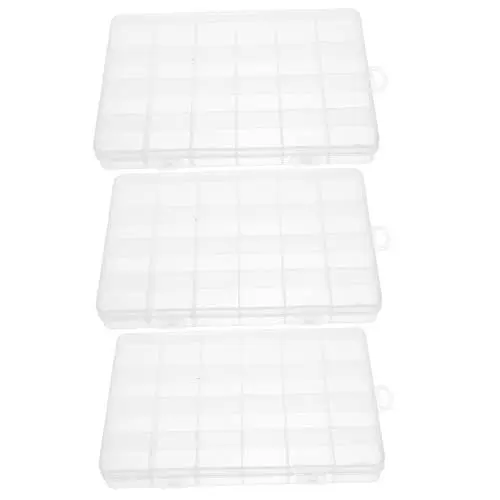 Produktbild: Toddmomy Robuste Angelgerät Aufbewahrungsbox 24 Haken Fächer Outdoor Organizer Tackle Boxen