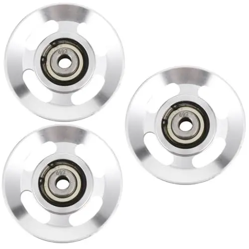 Produktbild: Toddmomy 3st Riemenscheibe Aus Aluminiumlegierung Riemenscheibe Im Fitnessstudio Riemenscheibenaufsätze Für Das Fitnessstudio Kabelbefestigungen Für Universalkabel Rolle Sport Rad Rad