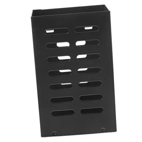 Produktbild: Toddmomy 3st Wasserpflanzentopf Aquarienpflanzenbecher Hängetöpfe Für Pflanzen Topfpflanzen Dekorationen Für Aquarien Topf Für Wasserpflanzen Pflanzenhalter Hängend Black Rostfreier Stahl