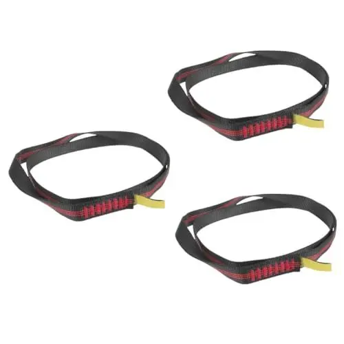 Produktbild: Toddmomy 3stücke Wiederverwendbarer Klettergurt Professionelles Elastisches Trainingsband Für Klettern Stretching Und Fitness Hochwertige Langlebige Ausrüstung Für Outdoor-sport Und