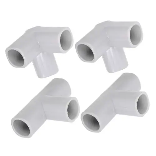 Produktbild: Toddmomy 4Stücke Laufstall T Förmige Verbindungsstücke Ersatzteile Für Laufgitter T Connector Für Zubehör Für Spielplatz Und Laufstall