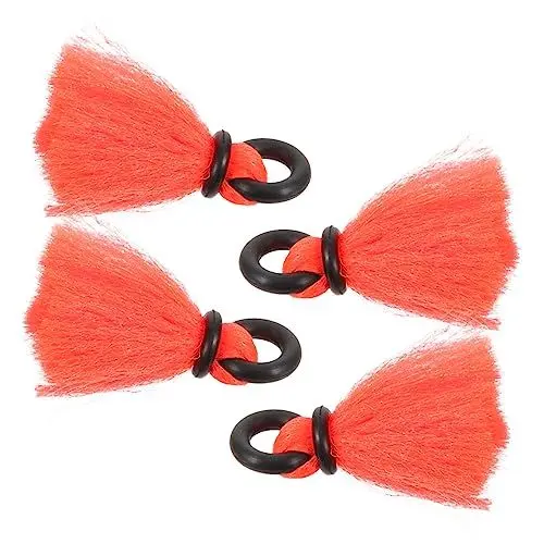 Produktbild: Toddmomy 4 Stück Bojen-angelgerät Fliegenfischerausrüstung Angelperlen Angelposen Für Crappie Angel-Bobber Angelbobbler Schwimmen Angeln Bobber Angelgeräte Angelzubehör Haupt Haarhaken