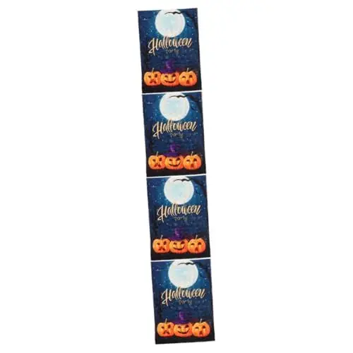 Produktbild: Toddmomy 4 Stück Halloween-Gartenbanner halloween aussendeko halloween party dekoratives Flaggenbanner hängende Kürbisfahne Halloween-Gartenflagge hängendes Flaggenbanner Drucken das Banner
