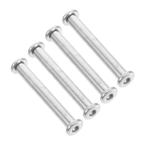 Produktbild: Toddmomy 4 Stück Metall-ersatzschrauben Für Gartenschirme Sockelbolzen Für Terrassenschirme Für Den Außengriff Und Ständerzubehör