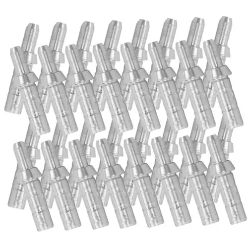 Produktbild: Toddmomy 50 Stück Anti-nagelschwanz Bogenschießen-zubehör Outdoor-nocke Schützender Nockenschwanz Bogenschießen Nocke Klopf Ersatznock DIY Nocke Nock Für Draussen Aluminium Schwanznagel