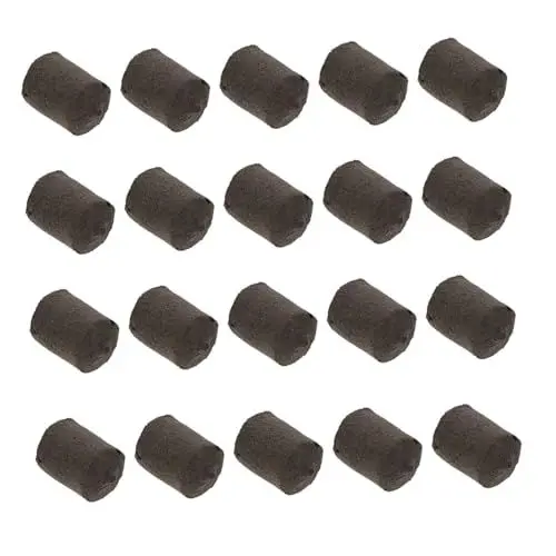 Produktbild: Toddmomy 50 Stück Torfsämlingsblock Dünger Nährstoffblock Torf-Pellet-Block Skelett-dekor Aussaat Bodenblock Korb Aus Bambus Baumschulblöcke Für Den Erdlosen Anbau Blattgemüse Pflanze