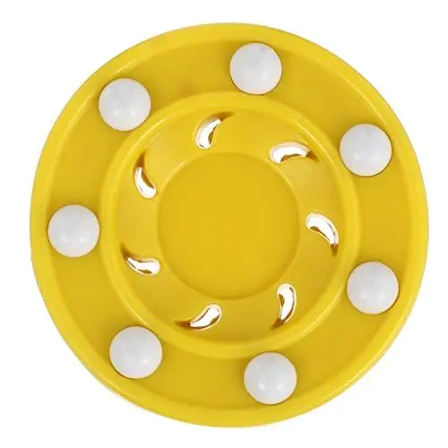 Produktbild: Toddmomy 5 STK Rollschuhlaufen Sport-Street-Hockey-Pucks Air-Hockey-Hover-Puck Hockeypuck Für Trockenes Land Hockey-trainingszubehör Hockey Zeug Männer Und Frauen Straßenhockey Anpassen Pp