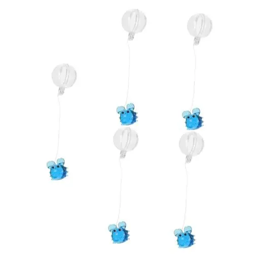 Produktbild: Toddmomy 5 Stück Aquarium Dekoration Schwimmende Aquarium Krabbe Schwimmende Krabbe Dekorative Krabbenfiguren Dekorative Aquarium Ornament Entzückende Aquarium Ornament