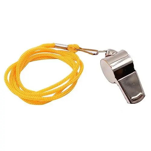 Produktbild: Toddmomy 5st Edelstahl Whistle Kampierende Pfeife Oud Notpfeife Sicherheitspfeife Im Freien Emergency Survival Whistles Laute Metallpfeife Notfall-überlebenspfeifen Fußball