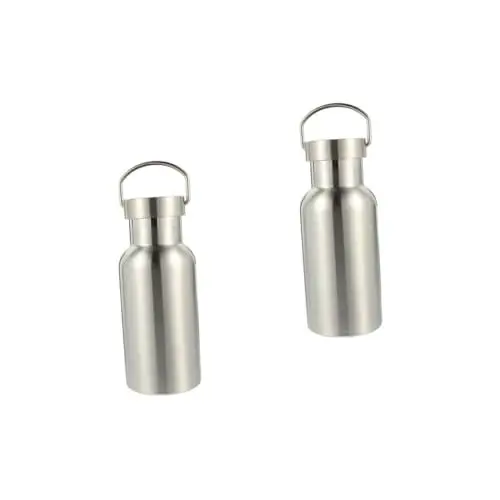 Produktbild: Toddmomy 5st Sportflasche Isolierter Wasserkrug Vakuum-wasserflasche Doppelwandiger Thermotopf Thermosflasche Flasche Getränketopf Isolierkanne Rostfreier Stahl Kind Kaffeemaschine Tragbar