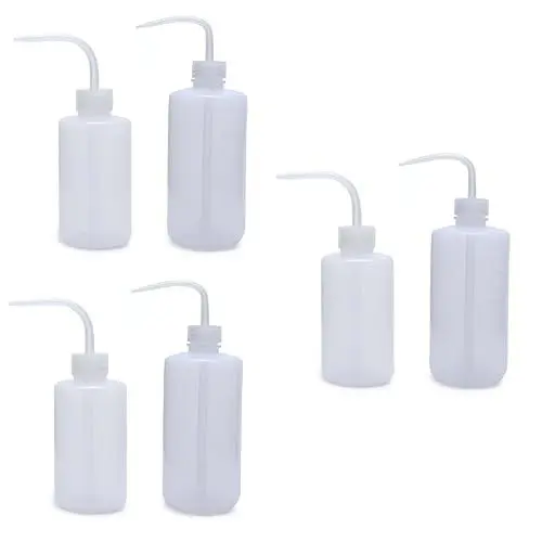 Produktbild: Toddmomy 6 Packungen giesskanne gießkanne gieskannen zimmerpflanzen pflanzenzubehör pflanzenzuberhör Pflanzen bewässerungsflasche Mundwasserdosen biegen Speichel gebogener Mundtopf Weiß
