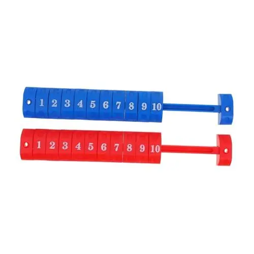 Produktbild: Toddmomy 6 Stück Air-Hockey-Luftbeschläge Billard-Zubehör Punkteeinheiten Zähler Marker Schreibtischzubehör Punktezähler Kunststoff-Punkteeinheit Fußball-Torschütze Anzeigetafel
