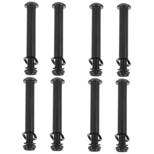 Produktbild: Toddmomy 8 STK Fitness-Crosstrainer Befestigungsschrauben aus Stahl Zubehör für Ellipsentrainer Stabile Ellipsentrainer Schraube Ellipsentrainer Ersatzteile Muttern für Ellipsentrainer