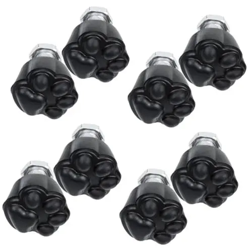 Produktbild: Toddmomy 8 STK Schlittschuhbremsen Quad-Skates Zehenschutz Für Rollschuhe Professionelle Zehenstopper Skate-bremswerkzeug Zehenstopper Für Schlittschuhe Rolle Gummi Vier Räder Halter