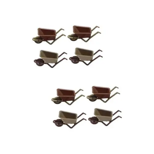 Produktbild: Toddmomy 8 Teiliges Wagenmodell Mikro Szenen Layout Requisiten Puppenhaus Zubehör Mini Wagen Spielzeug Für Kinder Mikro Garten Szenen Requisiten Mikro Garten Zubehör