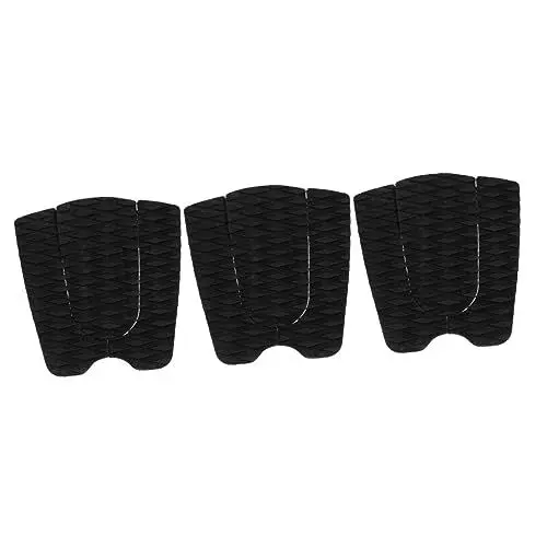 Produktbild: Toddmomy 9 STK Gleitschutz Für Surfbretter Traktionspads Für Surfbrettdecks Traktionspads Stampfen Kickpad Für Surfbretter Surfbrett-griffpolster Surfende Tailpads Klebstoff Griffigkeit Eva