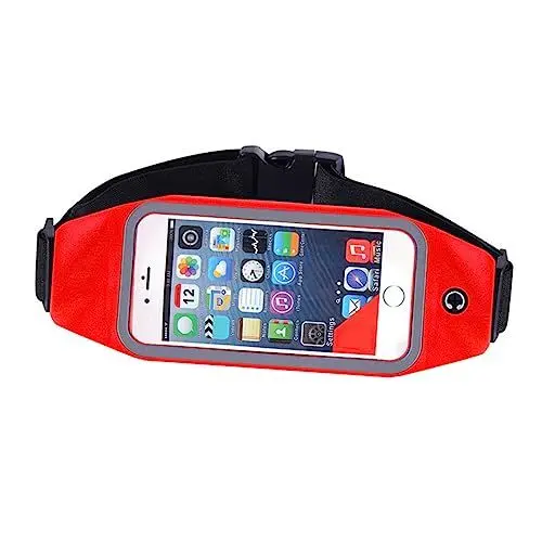 Produktbild: Toddmomy Bauchtasche trainieren Jogginggürtel fitnessband fitnessbänder Gürtel für Herrengürtel Gürteltasche für Laufgürteltasche für Herren Berührungsempfindlicher Bildschirm
