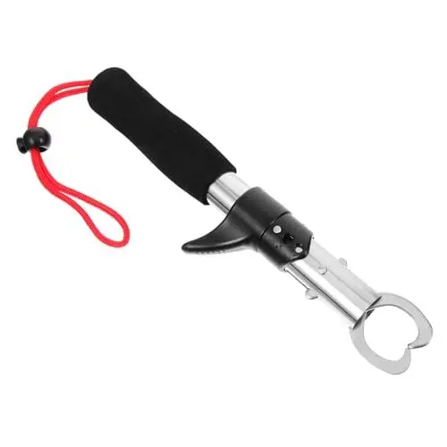 Produktbild: Toddmomy Digitale Fischwaage Kleine Angelschere Multifunktions-drahtschneider Schwimmender Fischgreifer Welsmaulzange Professionelle Angelschere Manuelle Hängewaage Kabel Rostfreier Stahl