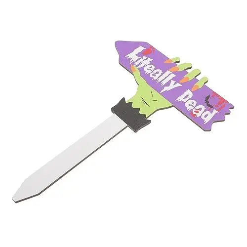 Produktbild: Toddmomy Garten Schild Halloween Dekoration Outdoor Stake Garten Rasenschild Gruselig Party Atmosphaere Zaun Deko Herbst Gartendekoration