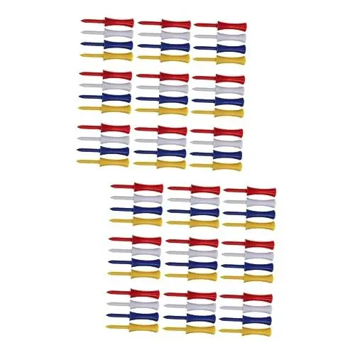 Produktbild: Toddmomy Golfzubehör Golf Zubehör 200 Stück Putting-Übungen Für Den Innenbereich Golf-Pad Golf-Werkzeug Golf-Tees Golf-Zubehör Golf-Tee-Halter Outdoor-Zubehör Und Beschläge Kunststoffnägel