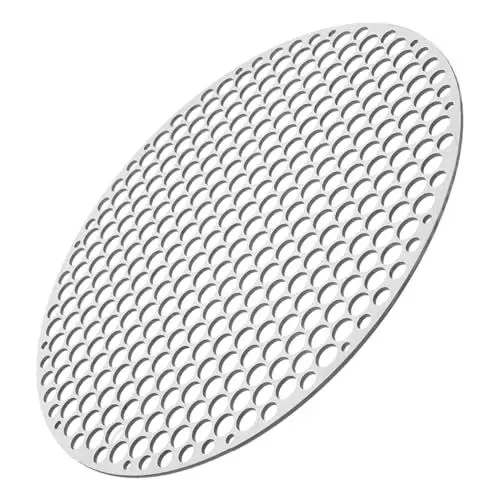 Produktbild: Toddmomy Praktisches Grillgitter Bbq Rack Runder Grillrost Für Barbecue Wire Mesh Bbq Grillmatte