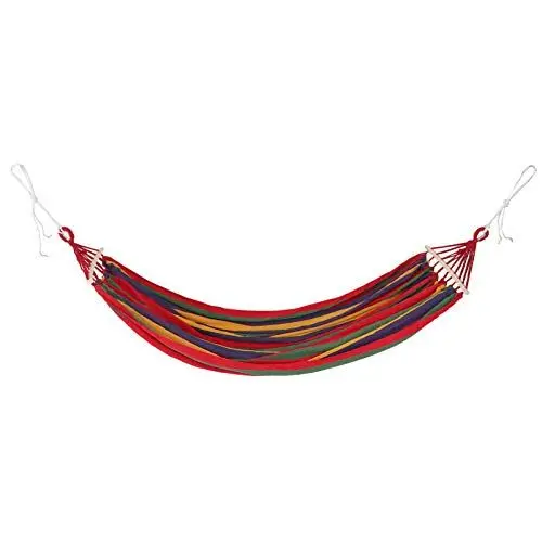 Produktbild: Toddmomy Hängematte Camping Strandzubehör für Sommer Accessoires schwingen Outdoor-Hängesessel Strandzelt Outdoor-Zelt Zelt zum Campen Tipi draussen Rucksack die Schaukel Kind Segeltuch rot