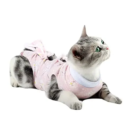 Produktbild: Toddmomy Katzenkastrationsanzug - Kleidung Für Weibliche Tiere Soft Plum Blossom