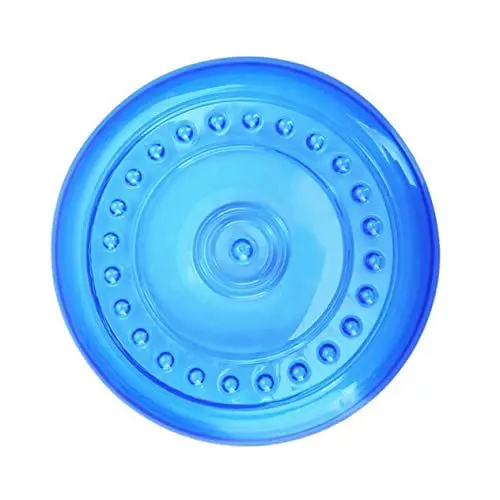 Produktbild: Toddmomy Haustier- UFO-Spielzeug Spielzeug für Haustiere Welpe Dogman-Spielzeug Outdoor-Hundespielzeug Dog Toy Hunde spielsachen Bissfeste Wurfscheibe Kauspielzeug für Hunde Blue