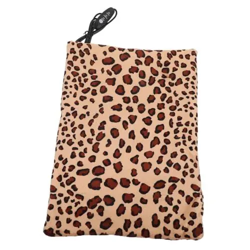 Produktbild: Toddmomy Heizkissen Für Haustiere Hund Winterunterlage Inkontinenzeinlagen Für Hunde Wärmekissen Für Katzen Hunde Wärmebett Winterhaustierkissen Schlafbett Für Katzen Heizmatte Leopard Tuch