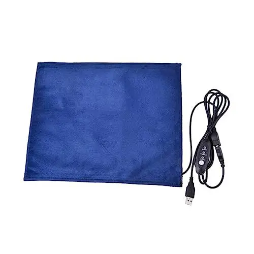 Produktbild: Toddmomy Heizmatte für Haustiere Wärmekissen für Welpen Heizkissen Reptilien-Wärmekissen Heizmatte für Reptilien USB heizpad pet Heating pad Hund heizmatte Heizdecke für Haustiere Blue