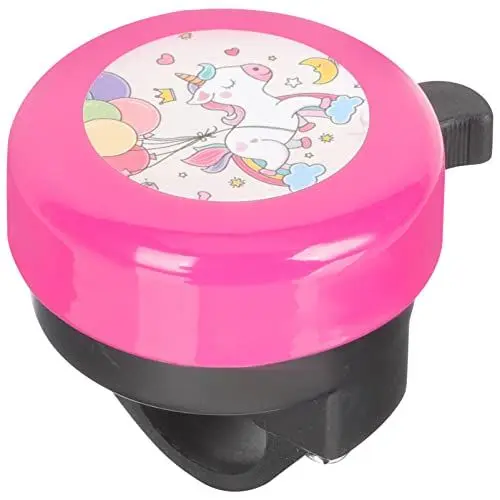 Produktbild: Toddmomy Kinder Einhorn Fahrradklingel Rosa Fahrradklingel Fahrradlenkerklingel Für Lauten Knackigen Klaren Klang