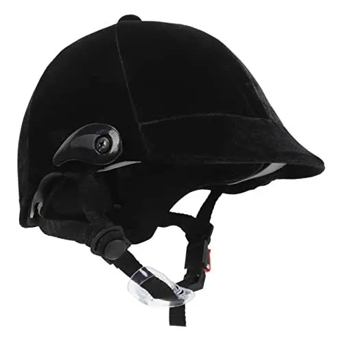 Produktbild: Toddmomy Kinderhelm Kinderschutzhelm Kinderreithelm Reithelm Schutzausrüstung Polypropylen Sportreitmütze Kind Schwarz Helm Für Kinder Kindersportmütze Kinder Schutzausrüstung