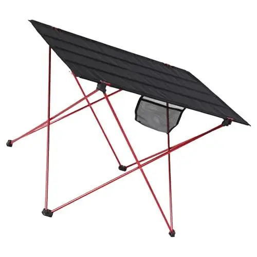 Produktbild: Toddmomy Klappbarer Campingtisch Lagertisch Campingtisch Klappbar Zusammenklappbarer Strandtisch Tisch Aufrollen Rucksacktisch Campingmöbel Aluminiumlegierung Reisen Wagen Kaffetisch