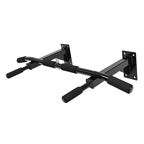 Produktbild: Toddmomy Klimmzugstange Horizontale Fitnessstange Oberkörper-trainingsstange Kinn Hoch Station Ganzkörperkraft Bar Fitnessgeräte Stahl + Hochwertiger Schaumstoff Draussen Handhaben