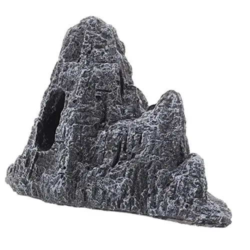 Produktbild: Toddmomy Mini-steingarten Aquariumschloss Harz Feengarten Steingarten Bonsai-steingarten-kit Für Den Innenbereich Bonsai-schmuck Für Innenbereich Tafelberg Komposit-Zement Felsen Haushalt