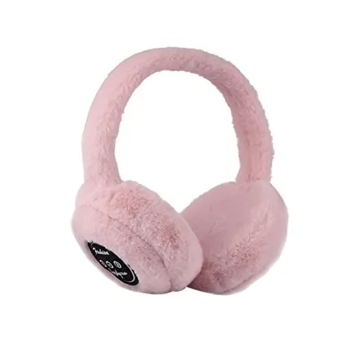 Produktbild: Toddmomy Ohrenschützer Schwarz Pelzige Ohrenschützer Für Frauen Winter Wintermusik-ohrwärmer Ohrenwärmer Plüsch-ohrwärmer Ohrwärmer Fahrrad Earmuffs Männer Und Frauen Spieler Warm Halten