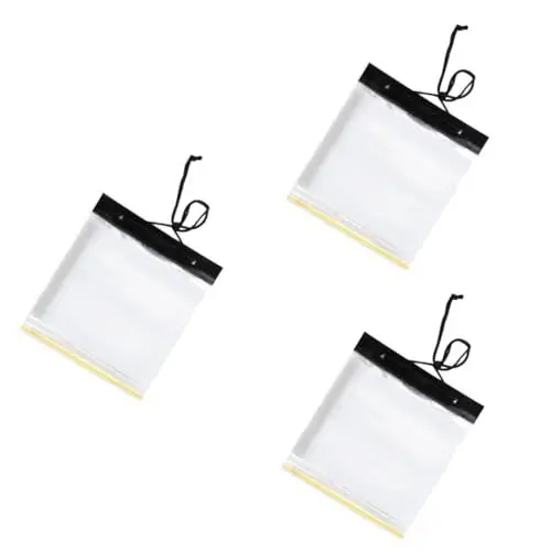 Produktbild: Toddmomy Outdoor Wasserdichter Kartenbeutel Transparente Self Sealing für Karten und Dokumente für Reisen Bürobedarf und Outdoor Aktivitäten Robuste und Praktische Aufbewahrungslösung