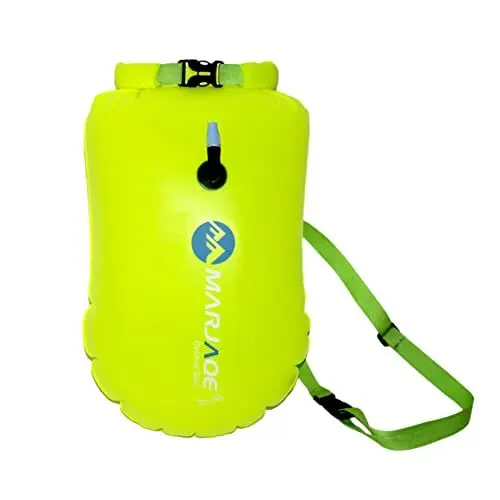 Produktbild: Toddmomy PVC-Schwimmboje PVC Schwimmboje Schleppschwimmer Und Packsack Schwimmsack Für Offenes Wasser Rettungswerkzeug Zum Schwimmen Schwimmende Schleppleine Aufblasbare Tasche Verdicken