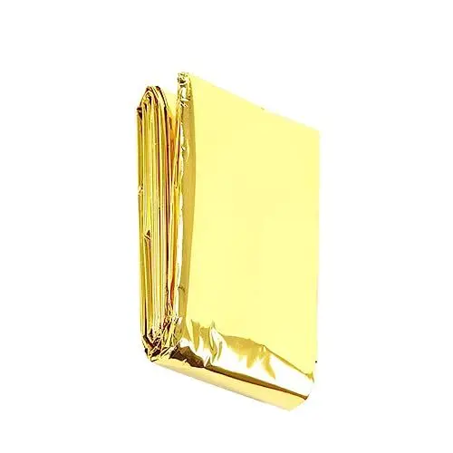 Produktbild: Toddmomy Rettungsdecke Raumdecken Überlebensdecke Katastrophendecken Isolierte Decke Notfall-thermodecke Bulk-Decken Foliendecke Sicherheitsdecke Folie Thermodecke Alufolie Draussen