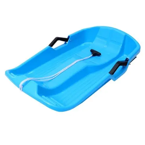 Produktbild: Toddmomy Schnee Schlitten Kunststoff für Erwachsene Leichter und Robuster Schneeslider für Outdoor Sport Geeignet für Schnee und Gras Komfortables Sitzen für Familienspaß