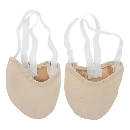 Produktbild: Toddmomy Segeltuch-Tanzschuhe Mit Halben Sohlen Halber Zehenschuh Ballettschuhe Mit Halber Sohle Stretch-Tanzschuhe Spitzenschuhe Ballett Balletttanzschuhe Fräulein Drehen Jazzschuhe